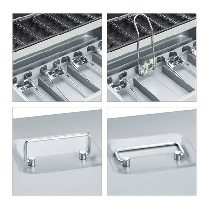 Cash drawer with lock