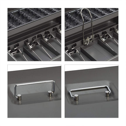 Cash drawer with lock