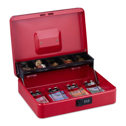 Cash drawer with number combination