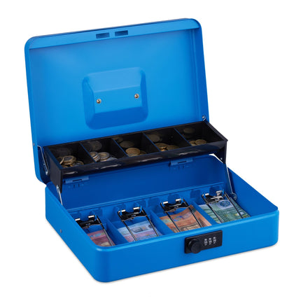 Cash drawer with number combination