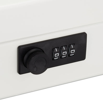 Cash drawer with number combination