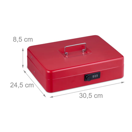 Cash drawer with number combination