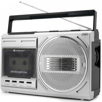 Cassette radio Mono Bluetooth RR20SI Silver