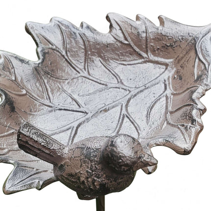 Cast Iron Bird Bath – Standing, Frost-Resistant