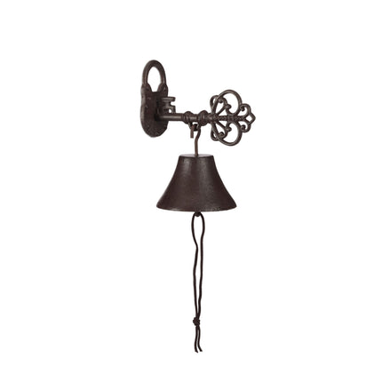 Cast Iron Door Bell Key & Lock