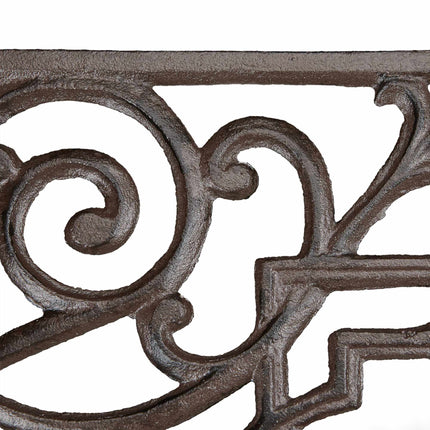Cast Iron Doormat, Antique Design, Non-Slip, Outdoor Use