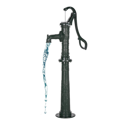 Cast Iron Hand Pitcher Pump, 20 ft Lift, 1-1/4 NPT
