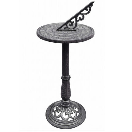 Cast Iron Sundial With Stand – Roman Numerals, Outdoor