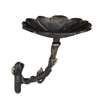 Cast iron bird bath