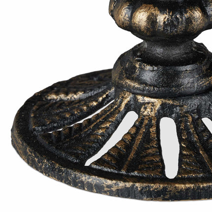Cast iron bird bath