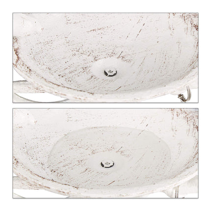 Cast iron bird bath