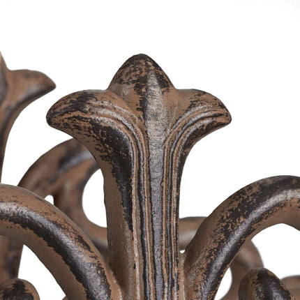 Cast iron hose holder for wall