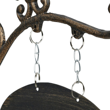 Cast iron wall sign for marking
