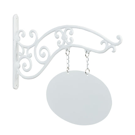 Cast iron wall sign for marking