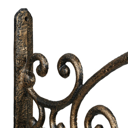 Cast iron wall sign for marking