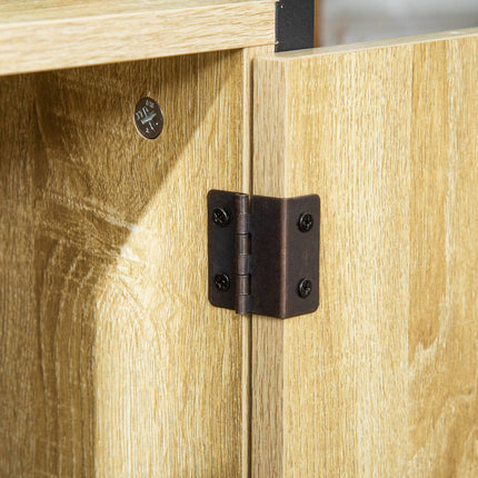 Cat cabinet - natural wood, multifunctional, 82x51x54 cm