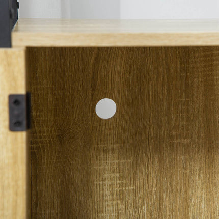Cat cabinet - natural wood, multifunctional, 82x51x54 cm