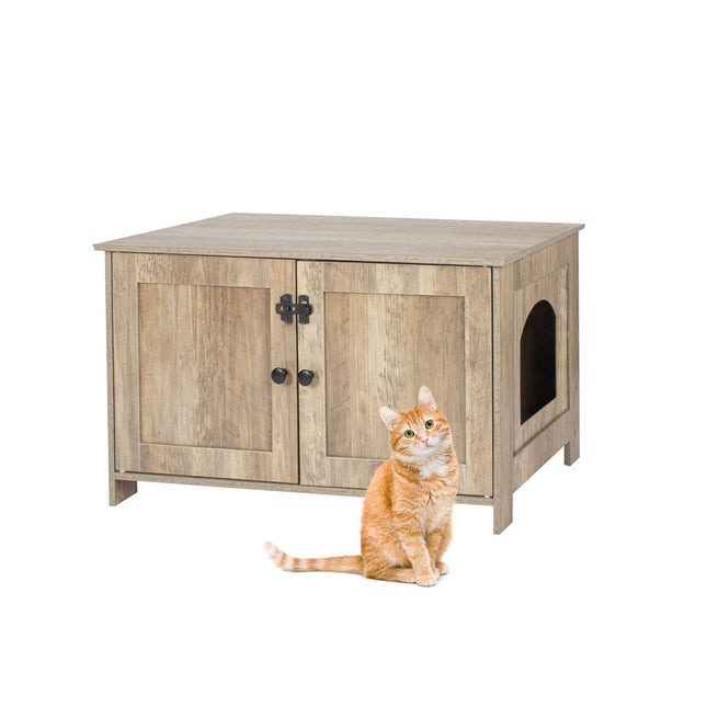 Cat Cabinet with Litter Tray Hideaway and Ventilation