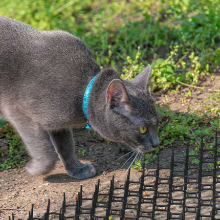 Cat Repellent Spike Mats, Set of 20 for Garden Use