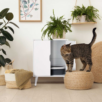 Cat cabinet for litter box