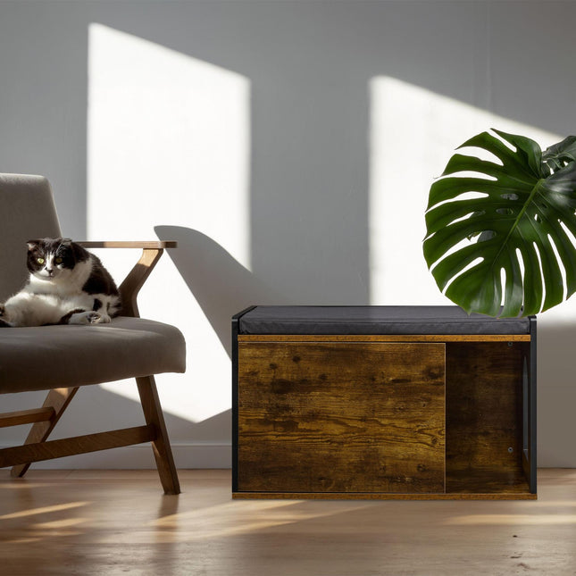 Kattenkast in industrieel design