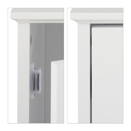 Cat cabinet white