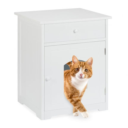 Cat cabinet with drawer