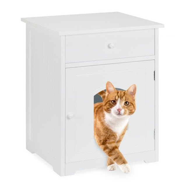 Kattenkast met lade
