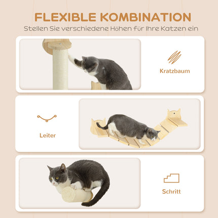 Cat Climbing Wall Set - 3 Piece Furu Furniture