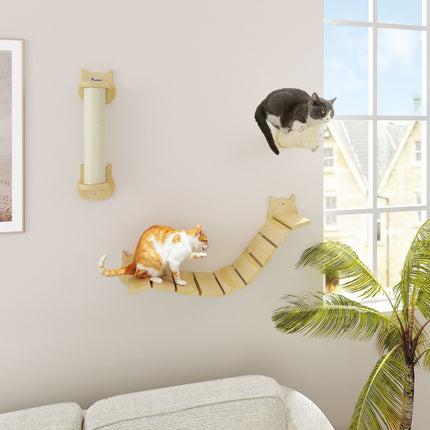 Cat Climbing Wall Set - 3 Piece Furu Furniture