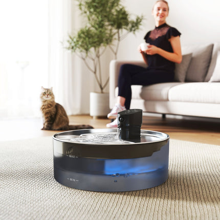Cat Water Fountain, 7L Capacity, Quiet Pump, LED Display