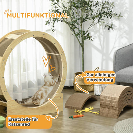 Cat Scratching Boards, Recyclable, Fits Cat's training wheels