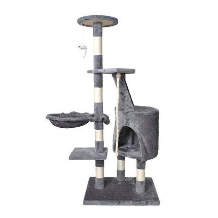 Cat tree 118 cm, gray