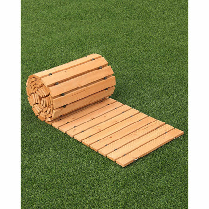 Cedar Garden Pathway, Roll-Out Non-Slip, 12 ft x 22 in