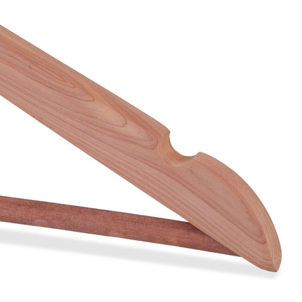Cedarwood Coat Hangers Set of 6