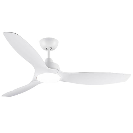 Ceiling Fan Light, Adjustable White LED, Ø135 cm, Remote-Controlled