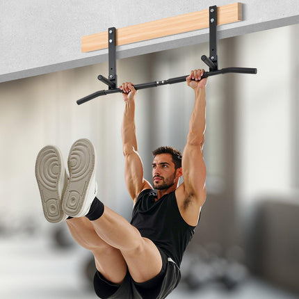 Ceiling-Mount Pull Up Bar, Multi-Grip, 42 In, 440 Lb