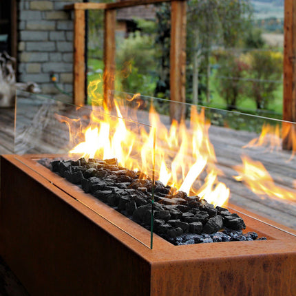 Ceramic Fiber Fireballs for Gas Fire Pit, Black 1.12 lb