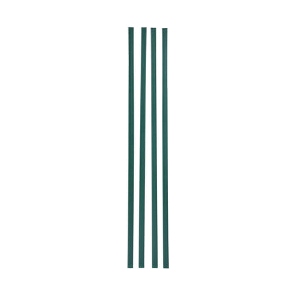 Chain Link Fence Privacy Slats, Bottom Lock, 4 Ft, Green