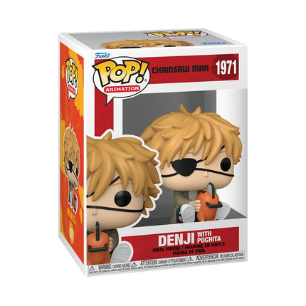 Chainsaw Man Funko Pop! Vinyl Figures - Denji and Pochita Set
