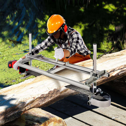 Chainsaw Mill, 14-36 In Bar, Adjustable 0.2-11.8 In