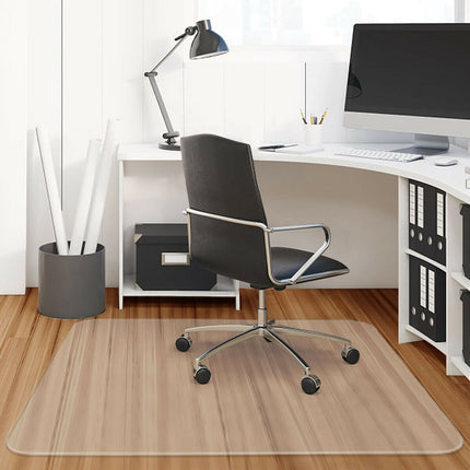 Chair Floor Mat, Clear PVC, Non-Slip, 47 x 47 Inch