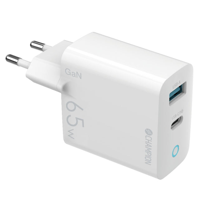 Charger 65W GaN QC/PD White
