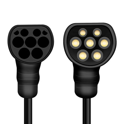 Charging cable Electric car Type 2 3-phase 20A 11kW 5m