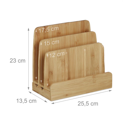 Charging station in bamboo