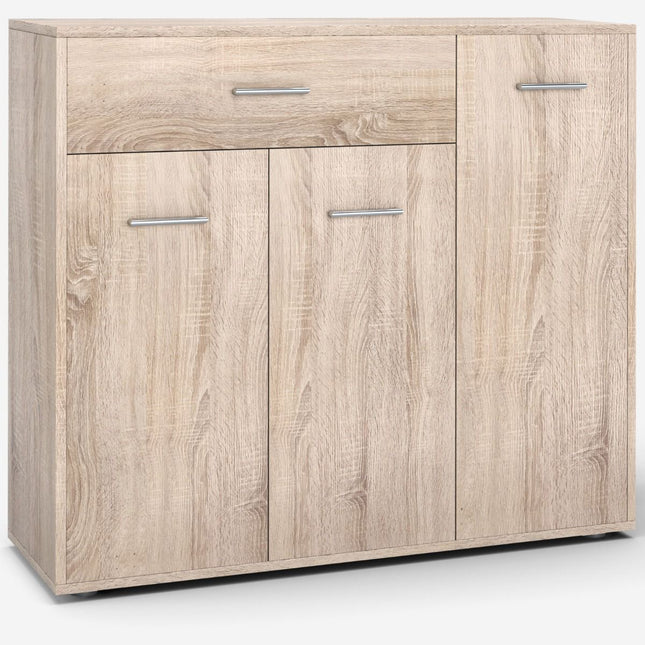 Chest Of Drawers With 2 Doors, Drawer, 90 x 29 x 82 cm