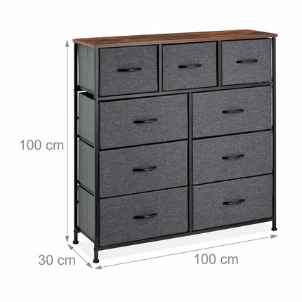 Chest of 9 drawers