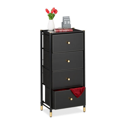 Chest of Drawers with 4 Spacious Compartments