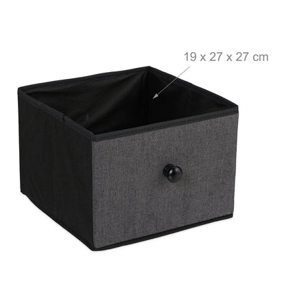 Chest of Drawers with 6 Fabric Compartments