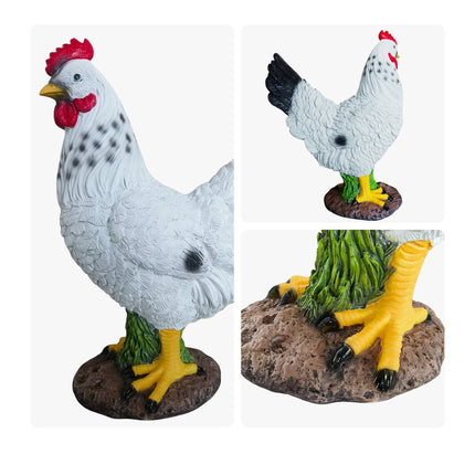 Chicken Garden Ornament – Polyresin, Weatherproof